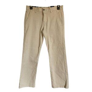 NWT Chaps Stretch Khaki Slacks School Approved HUSKY Adjustable Waist